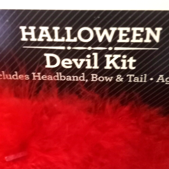 Halloween Devil Kit- 3 Pc Accessories - Picture 4 of 12